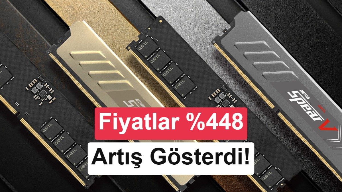 DDR5 Bellek Fiyatları Zirveye Tırmanıyor: Oyuncuları ve Sistem Toplayanları Neler Bekliyor?