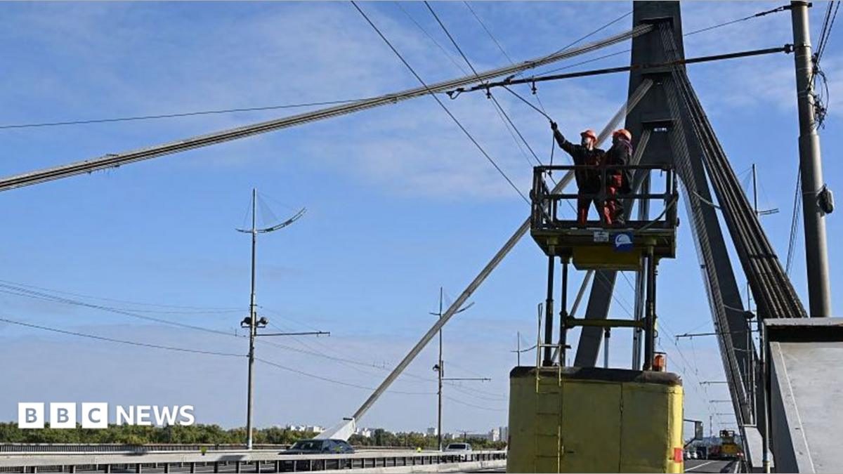 Rusya, Kiev'deki Kuzey Köprüsü'nü İkinci Kez Vurdu; Alman Şansölyesi Ziyarette