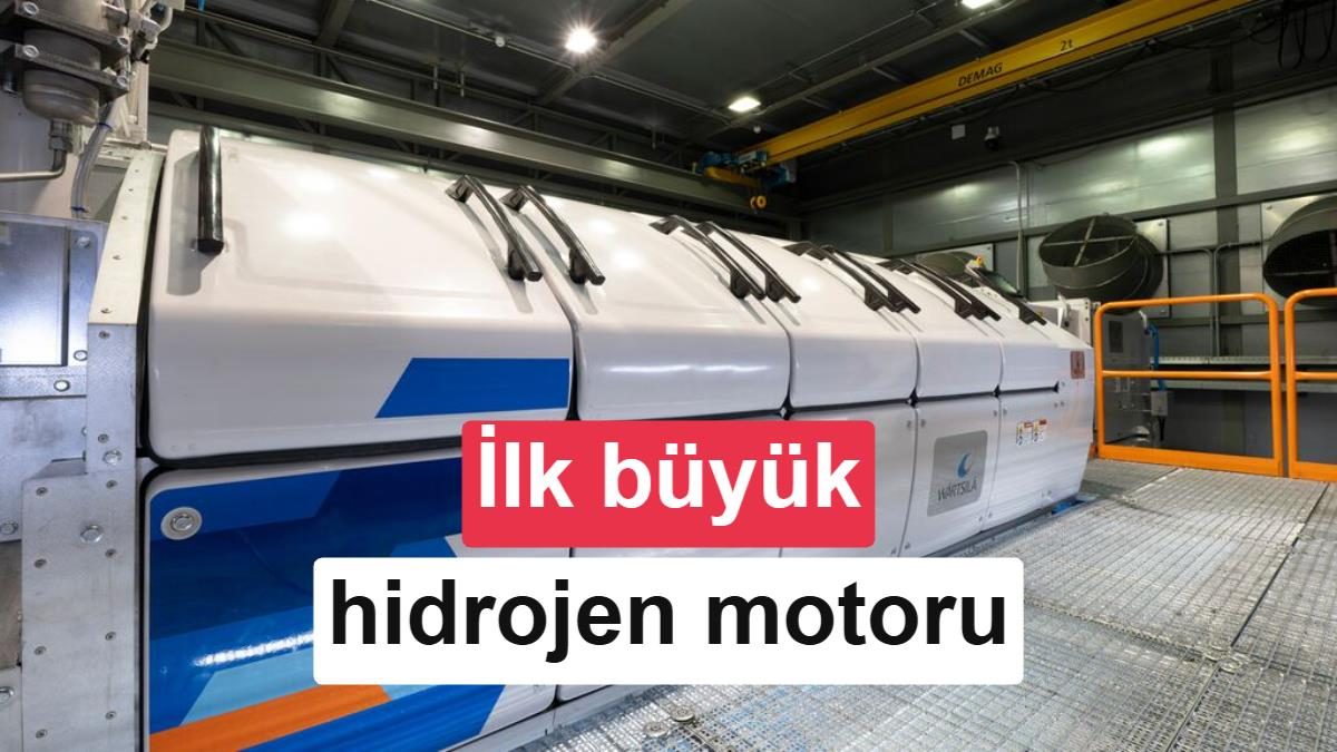 Wärtsilä'dan Çığır Açan Adım: Yüzde Yüz Hidrojen Motoru Şebekeye Elektrik Sağladı