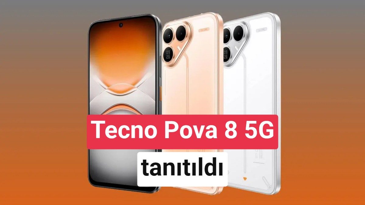 Tecno Pova 8 5G: Nothing Tasarımı ve Güçlü Donanımın Buluşması